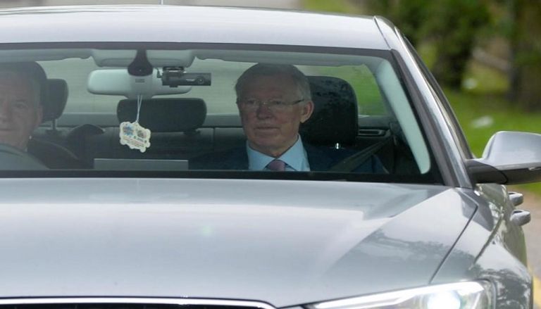 لحظة وصول فيرجسون فيرجسون - إبراهيموفيتش