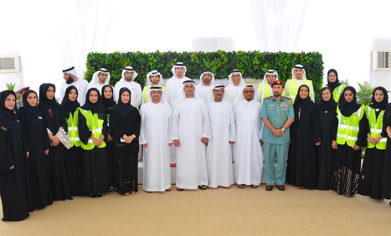 الفريق الشيخ سيف بن زايد آل نهيان في المعرض