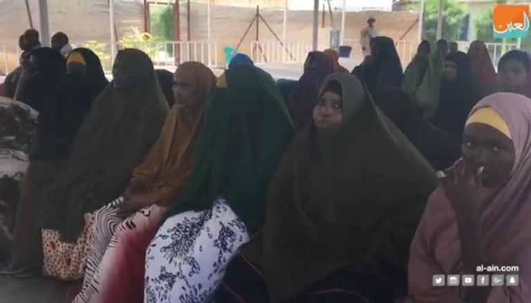 مراجعات في مستشفى  الشيخ زايد في الصومال