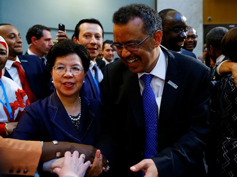 وزير الخارجية والصحة السابق في إثيوبيا توادروس أدهانوم