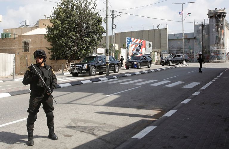 ترامب وأبومازن في بيت لحم