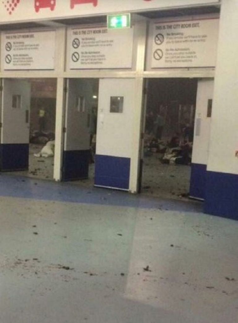 صورة من موقع الحادث في مانشستر أرينا