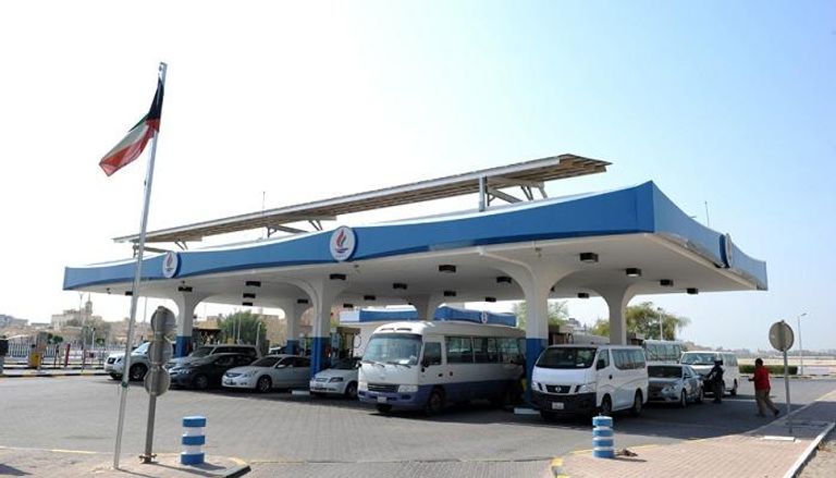 محطة وقود تتبع الوطنية الكويتية  - الصورة من موقع الشركة 