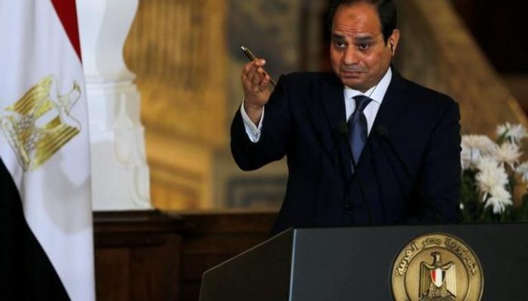 الرئيس المصري عبدالفتاح السيسي - أرشيفية 