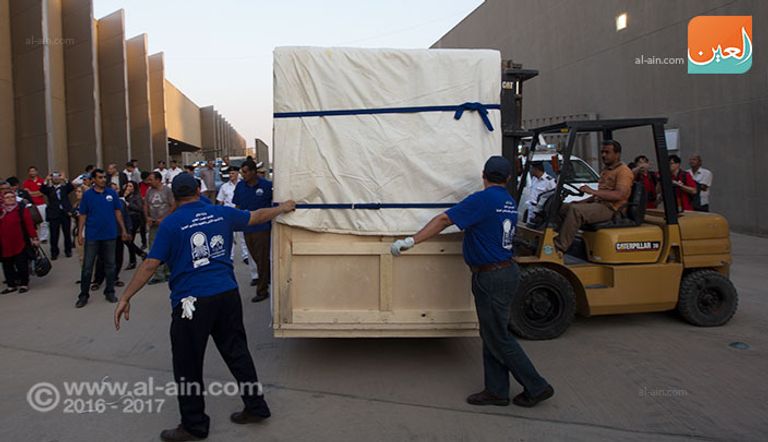 خلال نقل سرير وعجلة توت عنخ آمون للمتحف الكبير