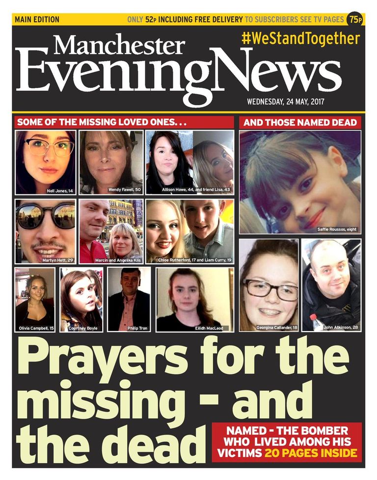هجوم مانشستر تصدر عناوين صحف العالم