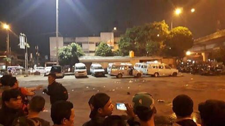 صورة من الحادث