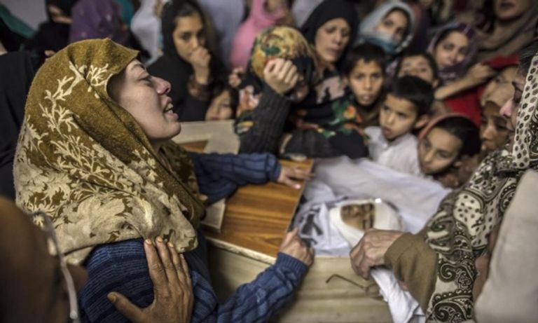 مجزرة مدرسة بيشاور بباكستان 2014