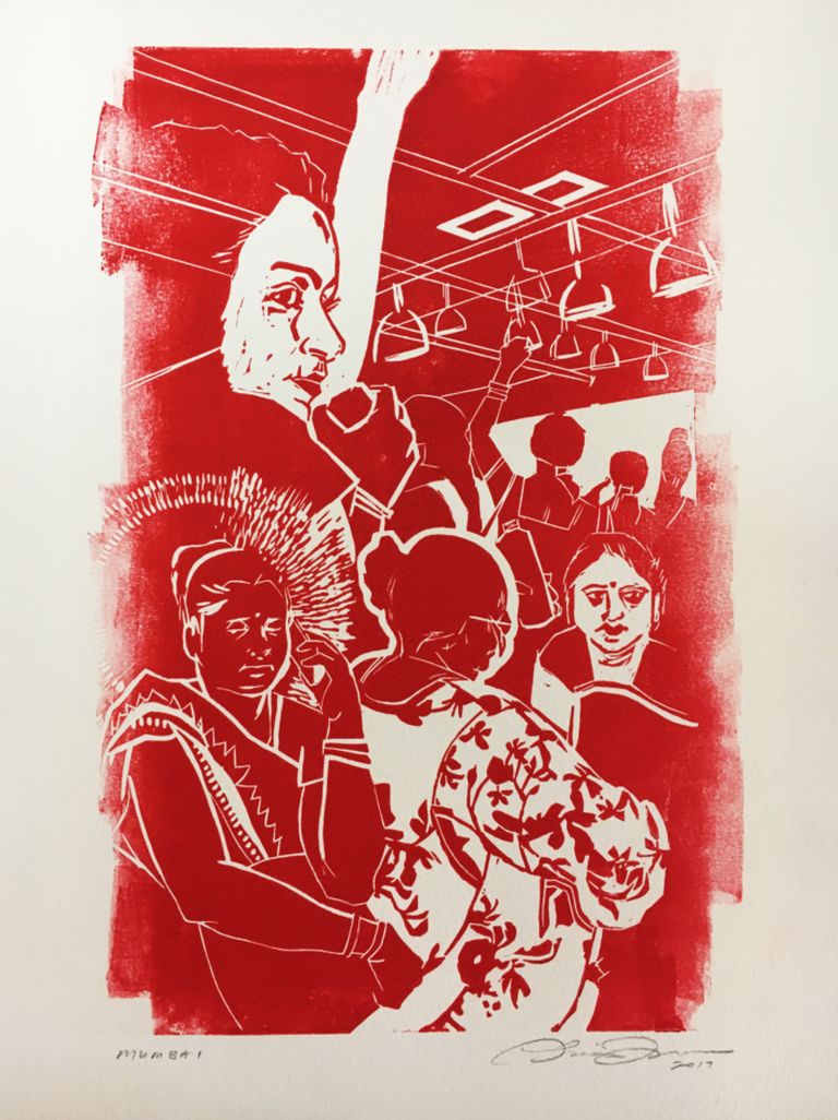 من أعمال معرض تشكيل 2017