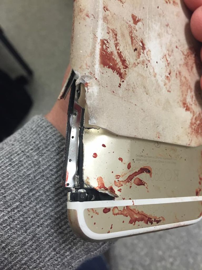 هاتف آيفون ينقذ حياة سيدة في تفجير مانشستر