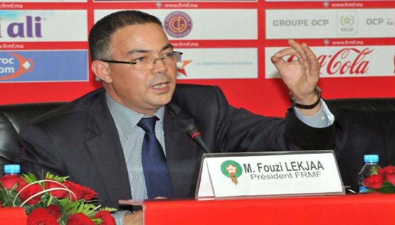 فوزي لقجع، رئيس الاتحاد المغربي لكرة القدم 