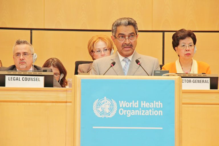 مراسم تسليم جائزة الإمارات للصحة في جنيف