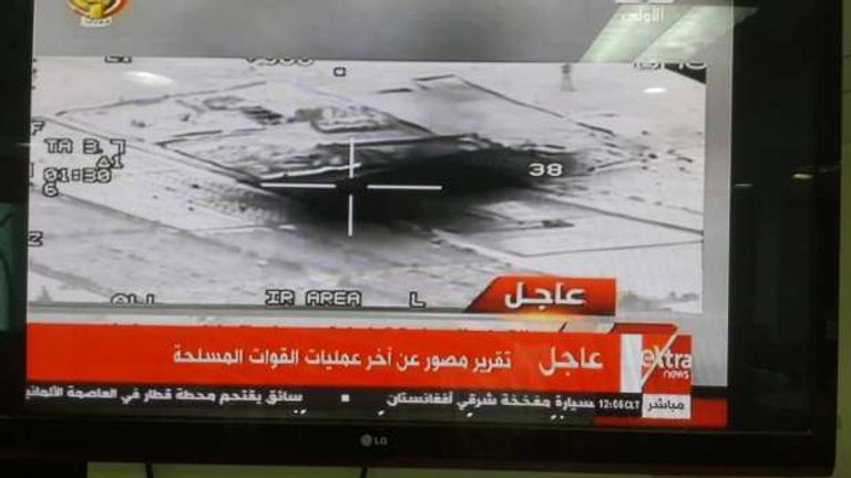 الطيران المصري قبل ضربة درنة