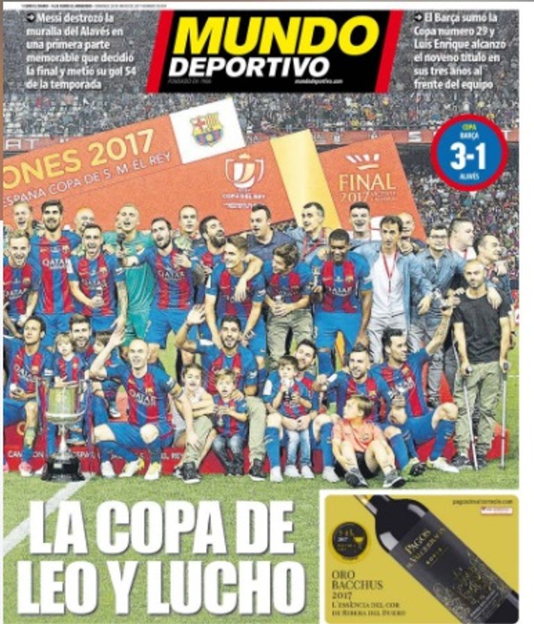 موندو ديبورتيفو فريق برشلونة