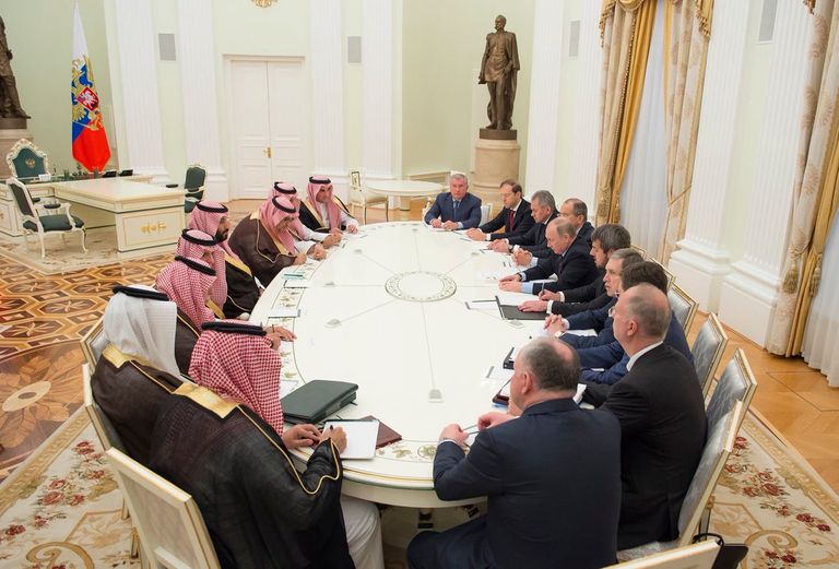 الرئيس الروسي وولي ولي العهد السعودي