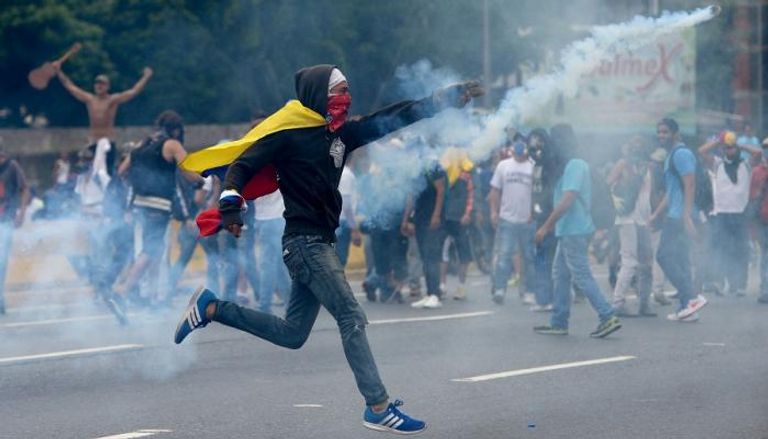 مظاهرات المعارضة مستمرة فى فنزويلا