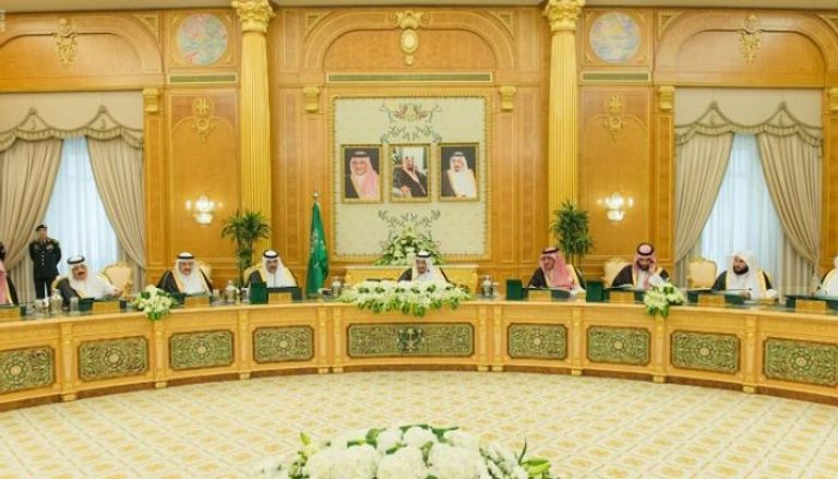 جانب من اجتماع مجلس الوزراء السعودي 
