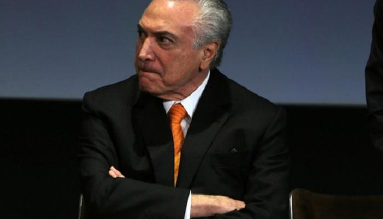 الرئيس البرازيلي ميشيل تامر