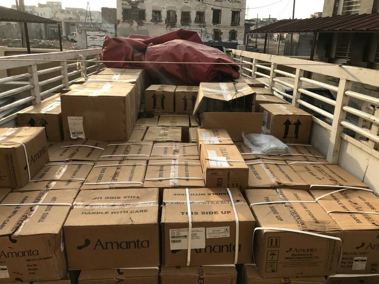 الهلال الأحمر الإماراتي يدعم مستشفى المخا اليمنية