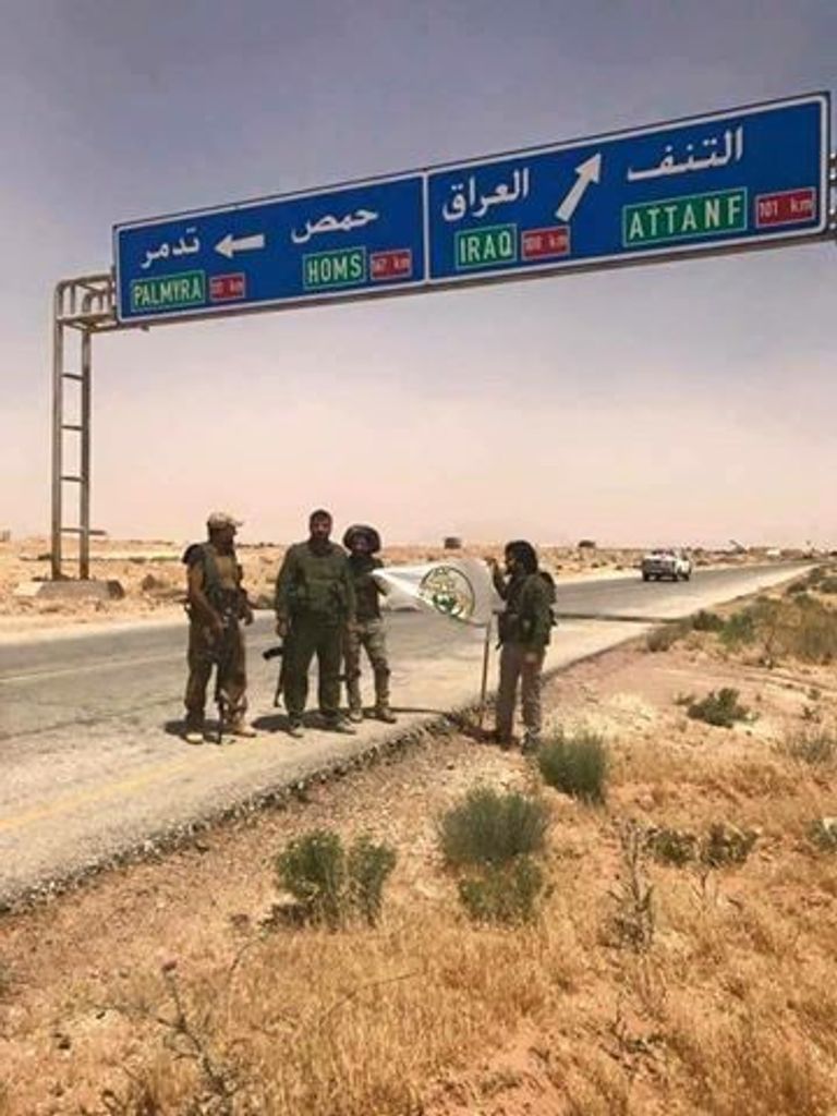 الصراع الإيراني الأمريكي ينتقل إلى الحدود السورية العراقية