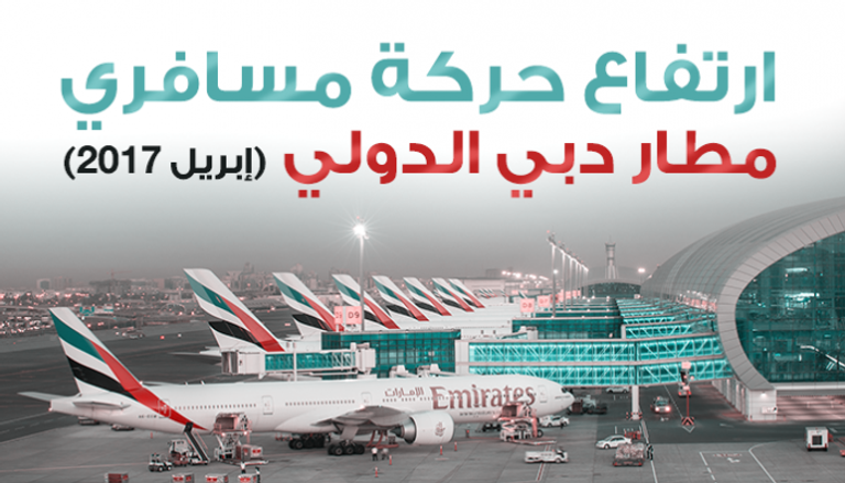 ارتفاع حركة مسافري مطار دبي الدولي
