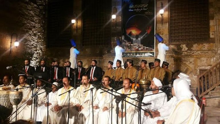 من مهرجان "سماع" للإنشاد والموسيقى الروحية 