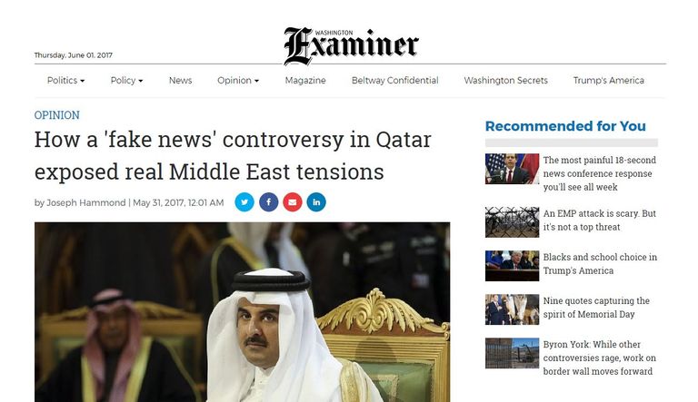 سياسات قطر المرتبكة تجعلها خطرا على استقرار الشرق الأوسط