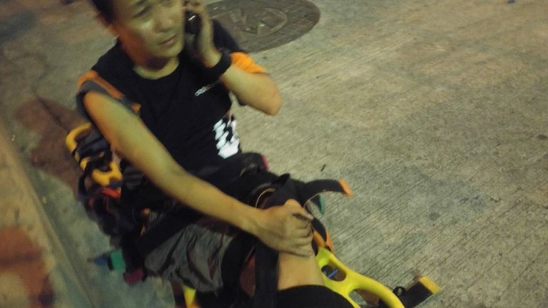 جانب من الانفجار بالفلبين