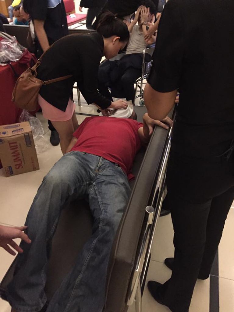 جانب من الانفجار بالفلبين