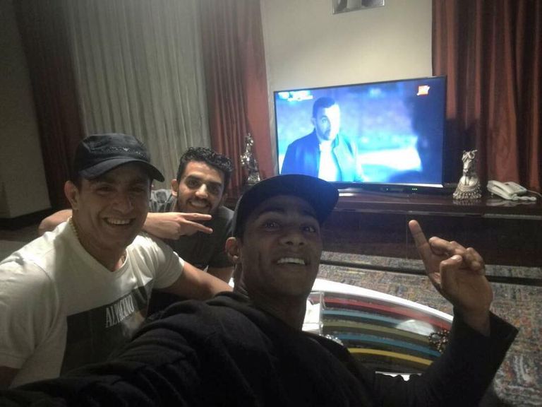 السقا مع محمد رمضان وإسلام جمال