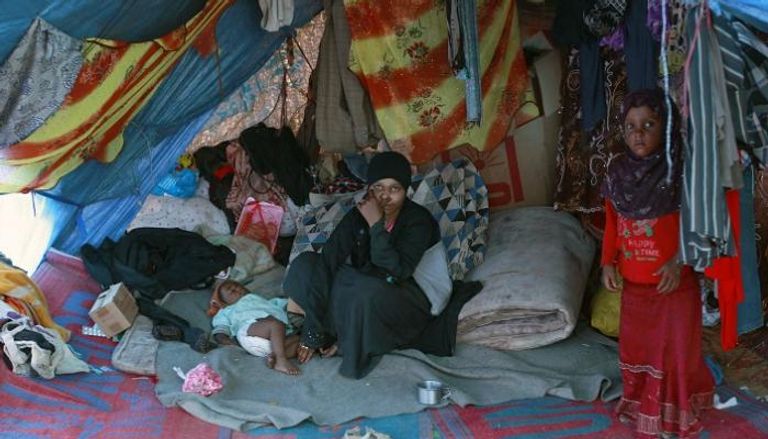 الشعب اليمني يعاني بسبب الحرب التي فرضها ‏الانقلابيون - أرشيفية