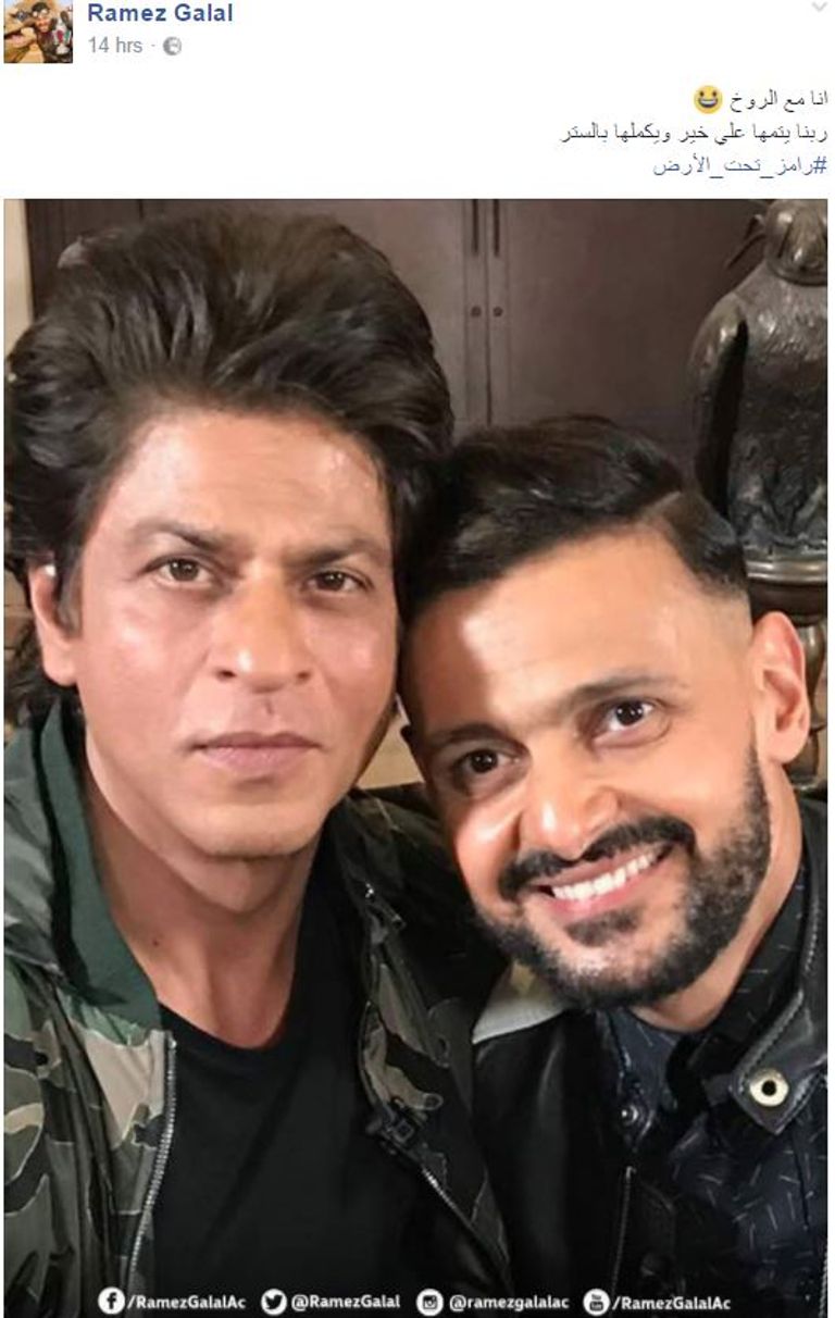 النجم الهندي شاروخان