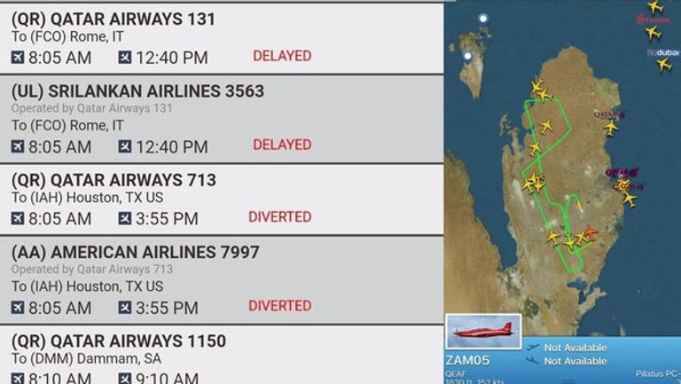 صورة من مطار حمد الدولي