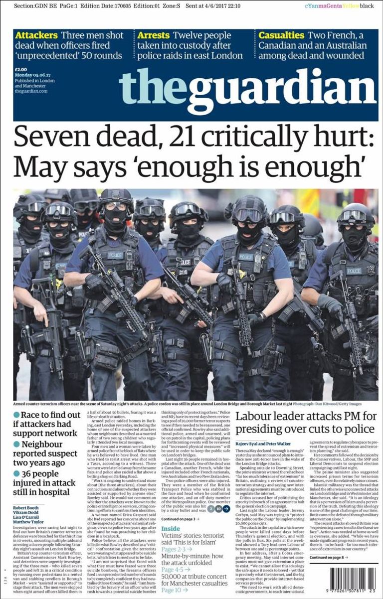 عناصر من شرطة لندن