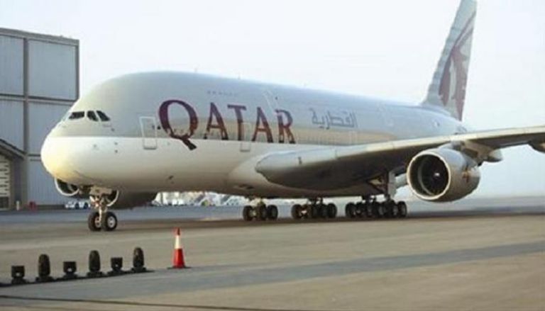 إحدى طائرات قطر - أرشيف
