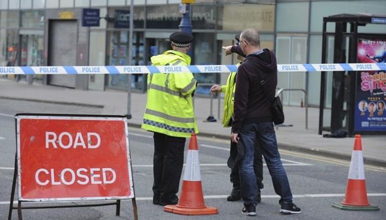 الشرطة البريطانية في موقع حادث إرهابي (أرشيف)