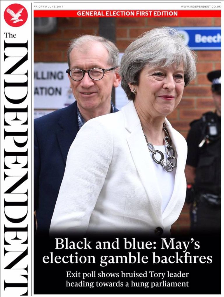 أصداء نتائج الانتخابات البريطانية بالصحف