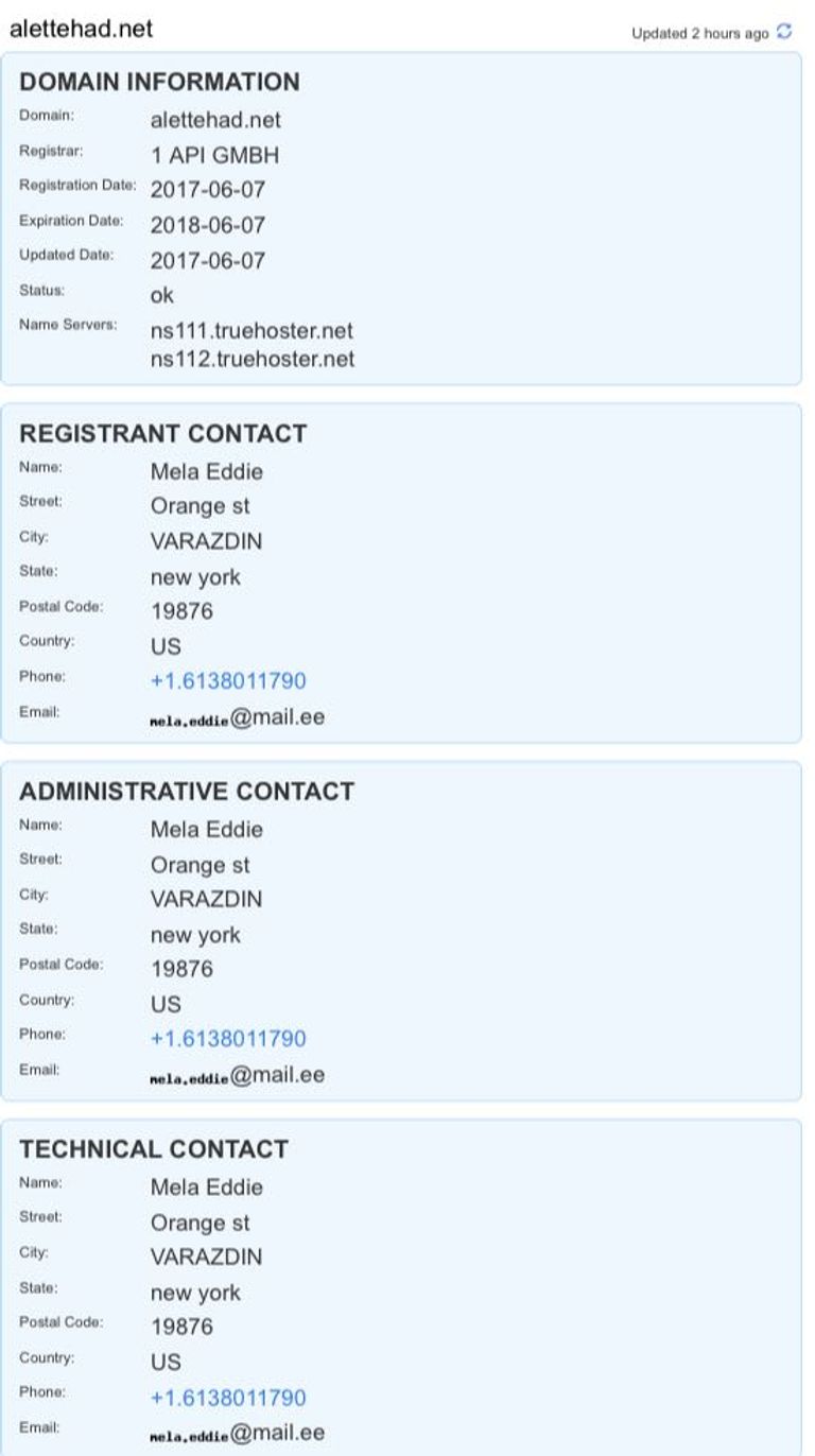 حسابات قطرية تنشئ روابط مفبركة لصحف إماراتية