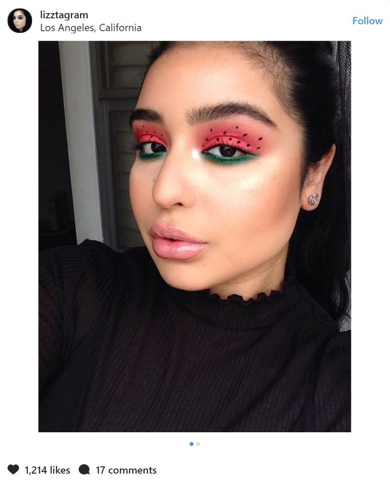 مكياج البطيخ من صيحات جنون المكياج