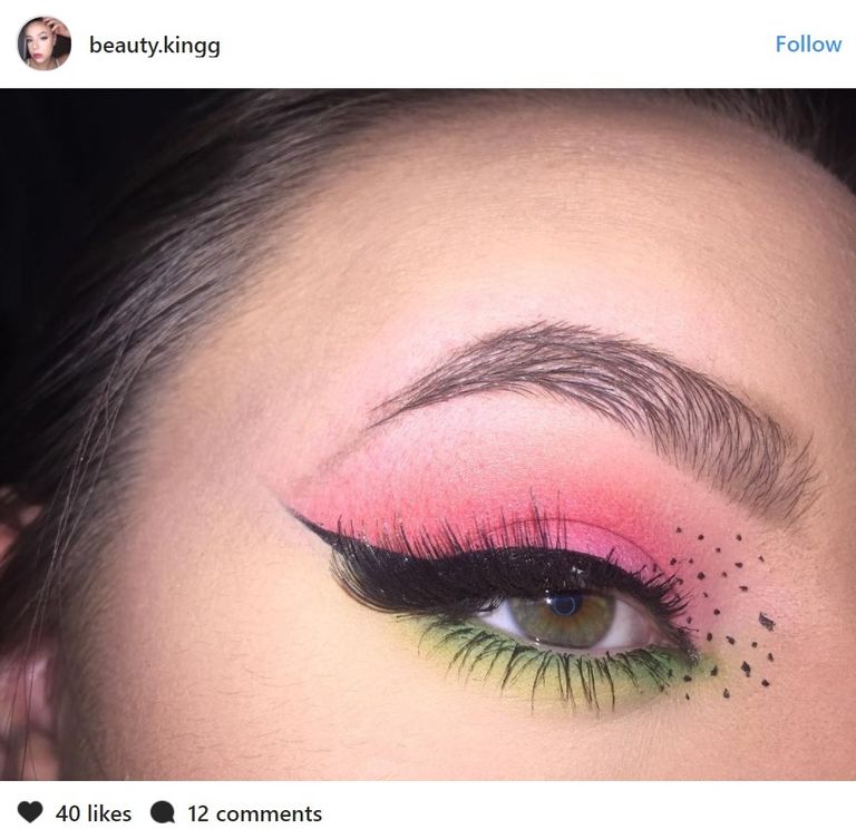 مكياج البطيخ من صيحات جنون المكياج