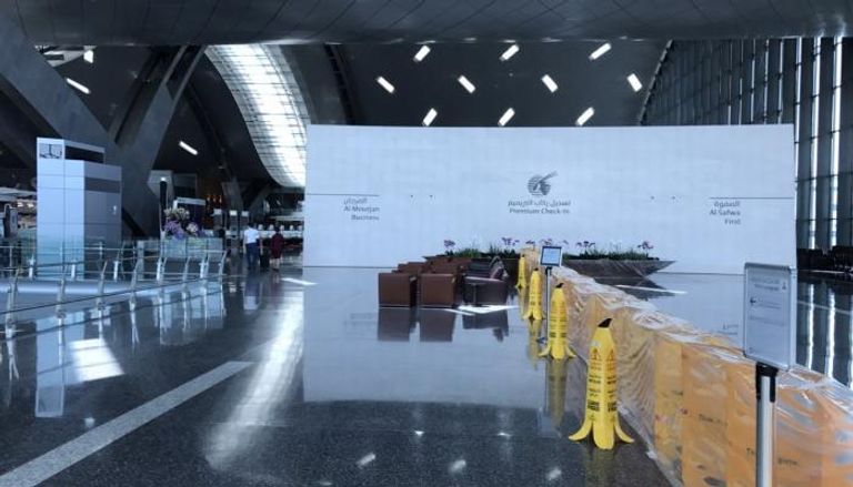 مطار الدوحة مدينة أشباح
