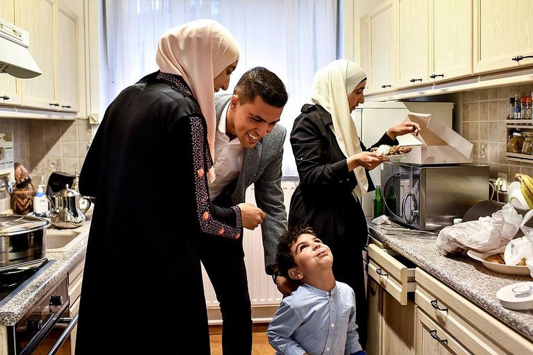 ملك بلجيكا على مائدة الإفطار الرمضاني