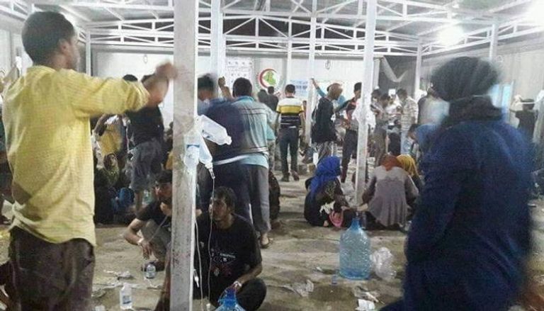 إفطار فاسد يصيب مئات النازحين من الموصل بالتسمم ويودي بحياة اثنين