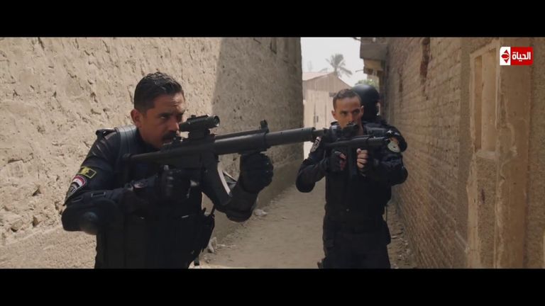 ياسر جلال في مسلسل ظل الرئيس