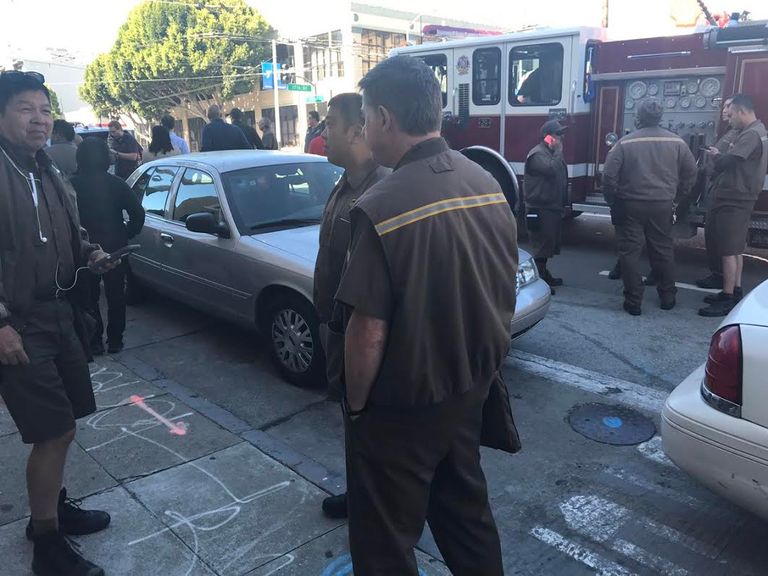 الشرطة الأمريكية في موقع الحادث