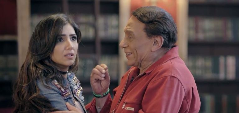 مي عمر مع عادل إمام