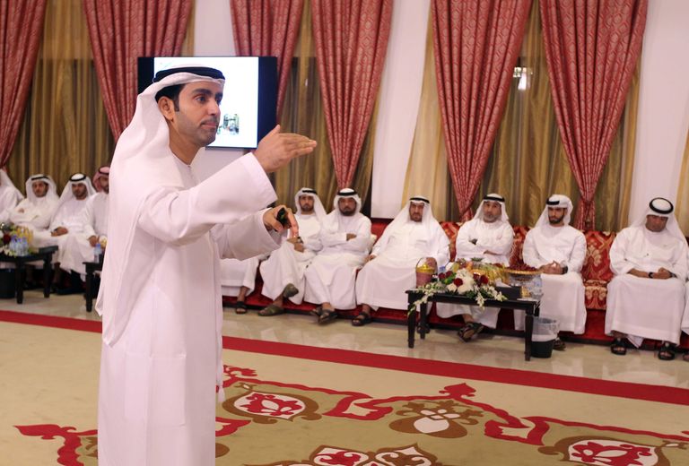 جانب من ندوة "فكر زايد.. نهج وحصانة"