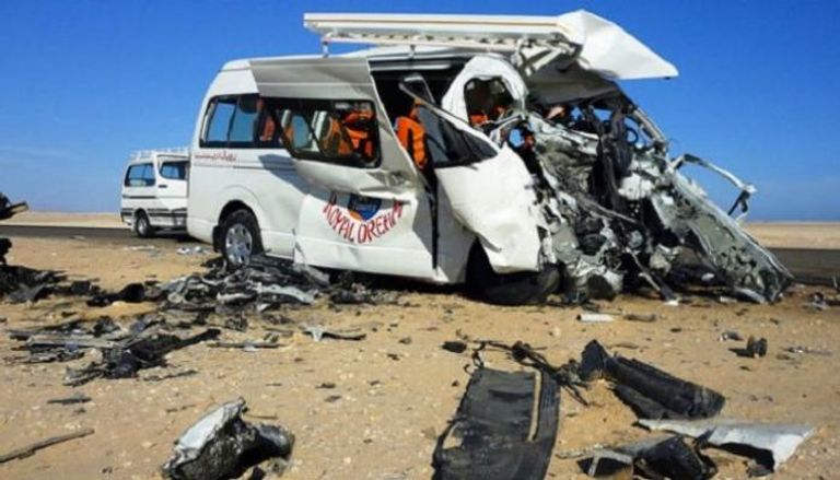 مصر تعاني من ارتفاع معدلات ضحايا حوادث الطرق - أرشيفية