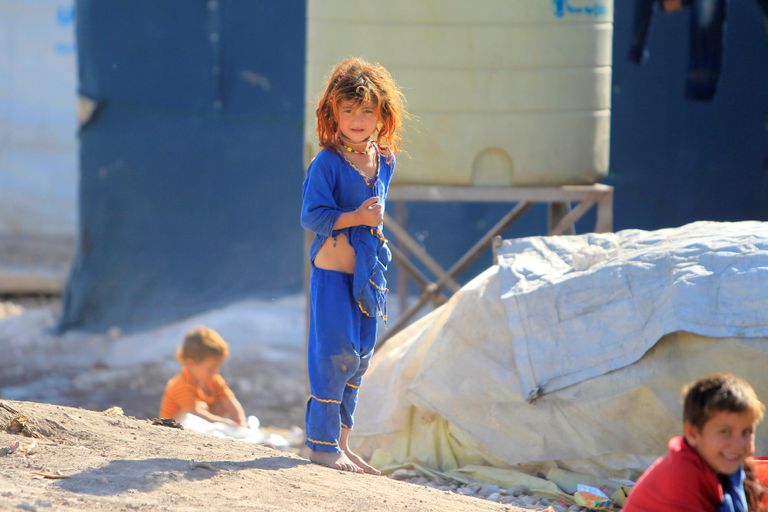 أطفال اللاجئين