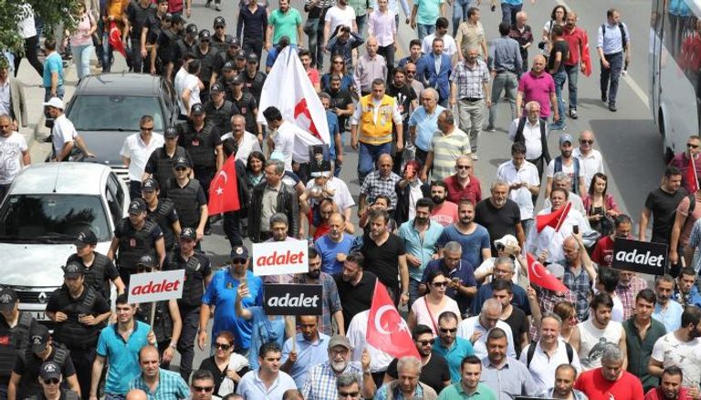 مسيرة من أنقرة لاسطنبول رفضا لقمع أردوغان